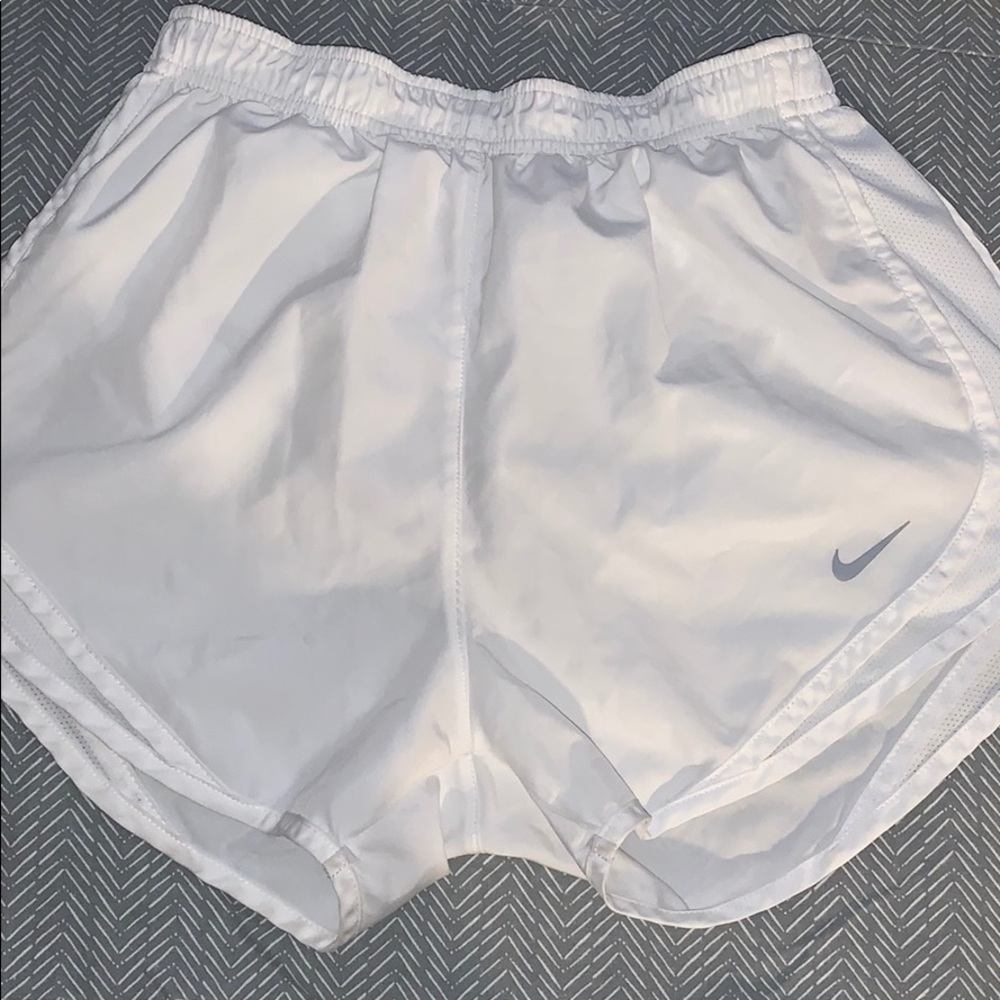 Nike 3” Dry Tempo Core Running Shorts in white